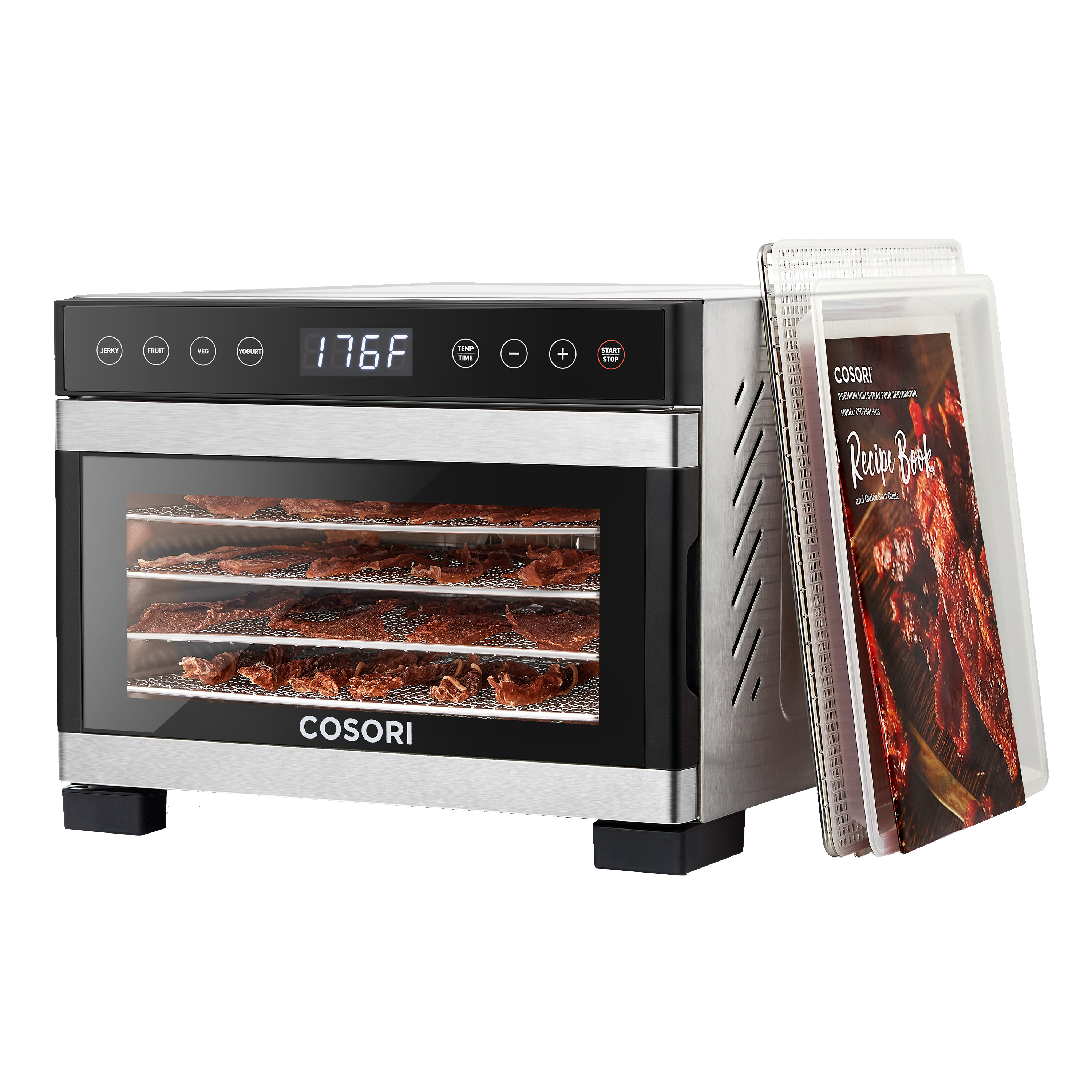21.0_CFD-P501_US_2023-11-08_Main1 Premium Mini 5-Tray Food Dehydrator - Image 1