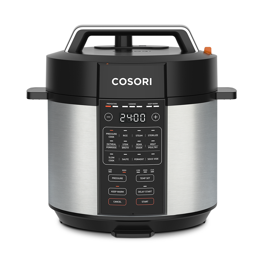 pressure-cooker-front-view 6.0-Quart Pressure Cooker - Image 1